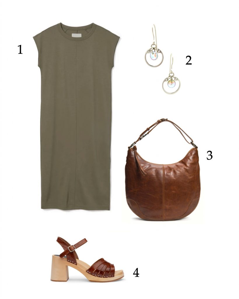 easy polished neutral outfit for summer