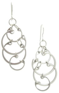 Clustered Circles Earrings by Wraptillion, from the Circling collection