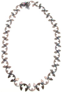 Vine Necklace by Wraptillion (Heat Patina Collection)